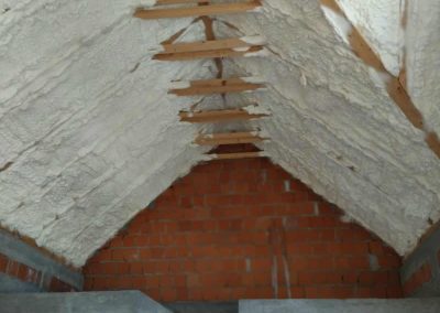 Izolovano potkrovlje poliuretanskom penom