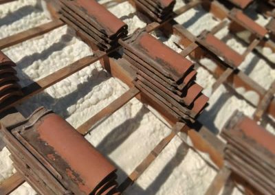 termoizolacija krova pliuretanskom penom